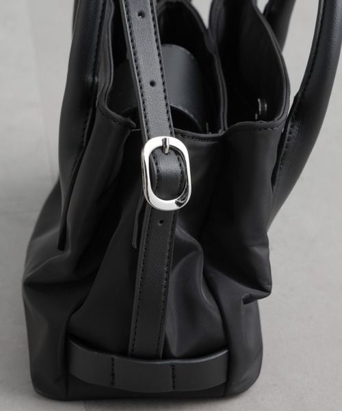 セール】ナイロンコンビトートバッグ（ショルダーバッグ）｜NANO