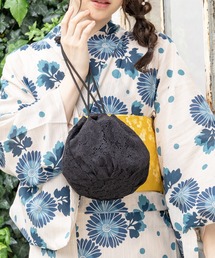 浴衣巾着ハンドバッグ