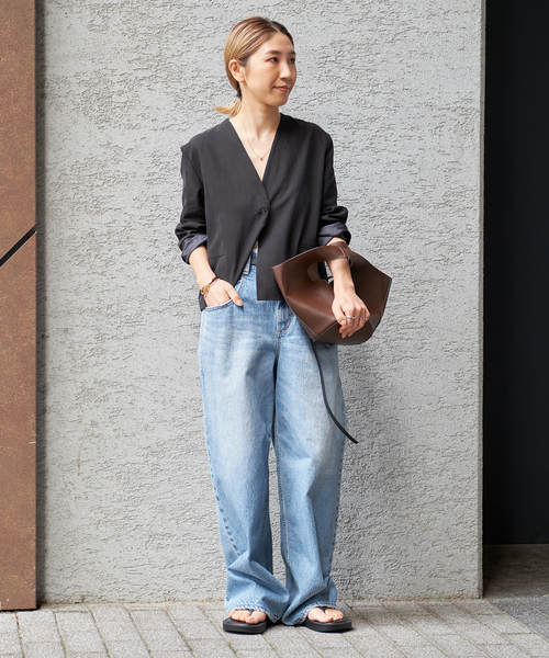 plage（プラージュ）の「RIAM キュプラブラウス ショート
