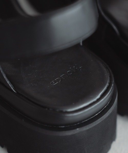 epnok（エプノック）の「タンクソールストラップサンダル（サンダル・メンズ・ブラック・SMALL/LARGE/MEDIUM）」の11枚目の写真