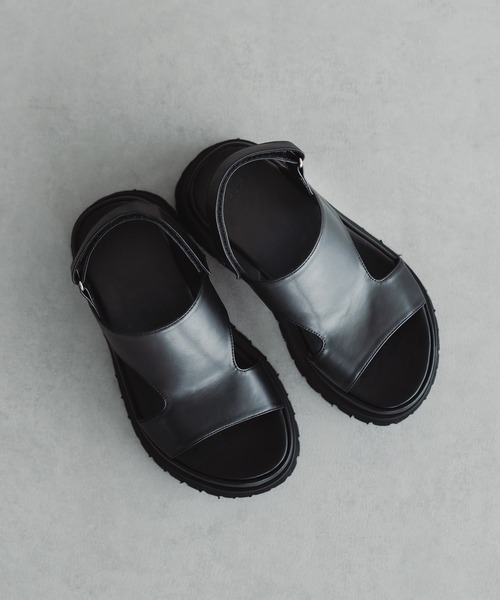 epnok（エプノック）の「タンクソールストラップサンダル（サンダル・メンズ・ブラック・SMALL/LARGE/MEDIUM）」の10枚目の写真