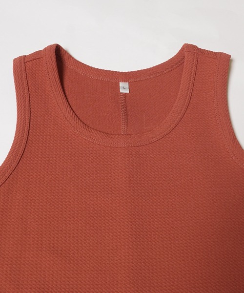 coca(coca)(コカ)の「エンボスアメスリタンクワンピース(ワンピース・レディース・ブラック/テラコッタ・L/M)」の15枚目の写真