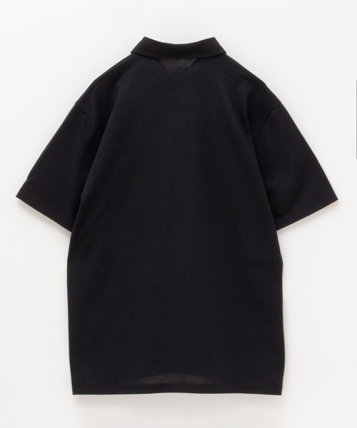 NAVY（ネイビー）の「リップルカノコポロシャツ（ポロシャツ・メンズ・ホワイト/ネイビー/ブラック・S/M/L/XL/XXL）」の10枚目の写真