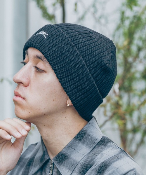 SIGNAL SPORTS（シグナルスポーツ）の「【SIGNAL SPORTS】ワンポイント刺繍/ニットワッチ（ニットキャップ/ビーニー・メンズ・ブラック/ダークブラウン/ネイビー/ブラック系その他/その他19・FREE）」の9枚目の写真