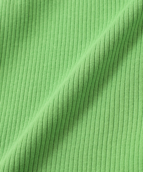 B.C STOCK(ベーセーストック)の「Gleamy/グリーミー 2WAYリブタンクトップ(タンクトップ・レディース・チャコールグレー/ピンク系その他/グリーン・FREE)」の11枚目の写真