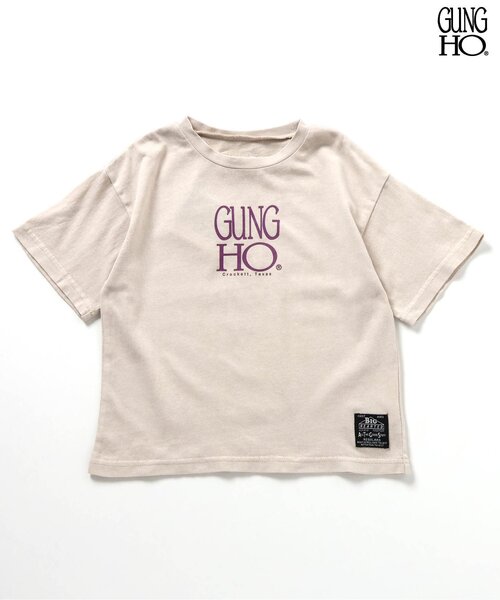 BREEZE（ブリーズ）の「GUNG HO ピグメントTee（Tシャツ/カットソー・キッズ・ライトグレー/チャコール/イエロー/カーキ/パープル・90/100/110/120/130/140/160/150）」の8枚目の写真