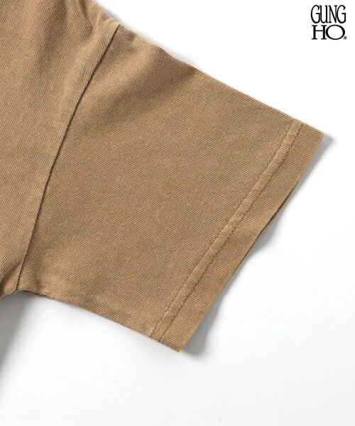 BREEZE（ブリーズ）の「GUNG HO ピグメントTee（Tシャツ/カットソー・キッズ・ライトグレー/チャコール/イエロー/カーキ/パープル・90/100/110/120/130/140/160/150）」の10枚目の写真