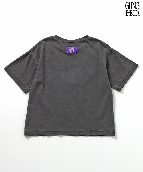 BREEZE（ブリーズ）の「GUNG HO ピグメントTee（Tシャツ/カットソー・キッズ・ライトグレー/チャコール/イエロー/カーキ/パープル・90/100/110/120/130/140/160/150）」の15枚目の写真