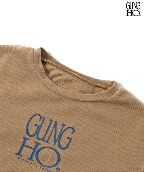 BREEZE（ブリーズ）の「GUNG HO ピグメントTee（Tシャツ/カットソー・キッズ・ライトグレー/チャコール/イエロー/カーキ/パープル・90/100/110/120/130/140/160/150）」の20枚目の写真