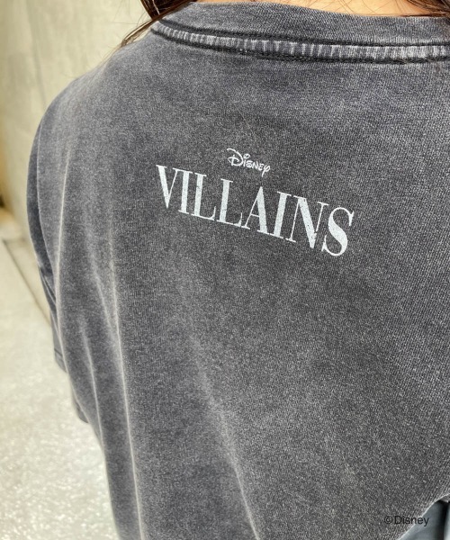 Disney(ディズニー)の「ヴィランズマガジンTシャツ《洗濯機で洗える》(Tシャツ/カットソー・レディース・ブラック系その他/ブラック/グレー・M/L)」の15枚目の写真