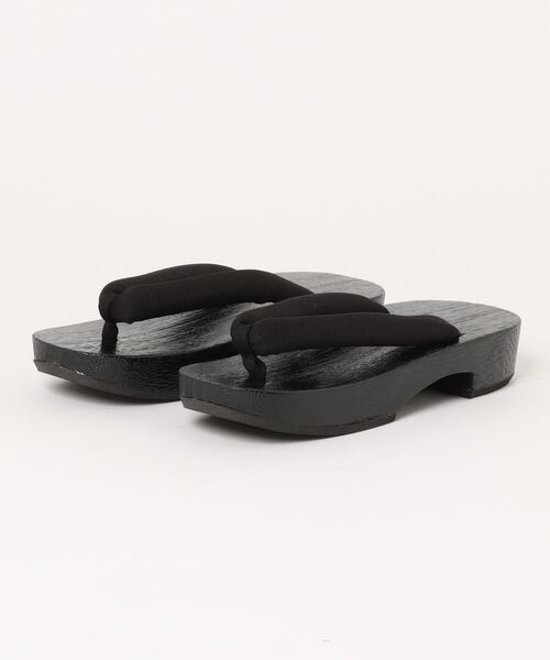 CELEN（セレン）の「【浴衣小物】選べる8色 レディース下駄 単品（和装小物・レディース・ブラック/ライトブラウン/ホワイト/レッド/キャメル/ピンク/ネイビー/パープル・FREE）」の19枚目の写真