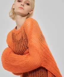 NOISE MAKER | 【メリノウール&モヘア混】メッシュニットプルオーバー(ニット/セーター)