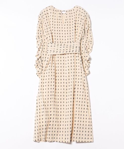 sara mallika（サラ マリカ）の「COTTON CUT JQD GATHER DRESS