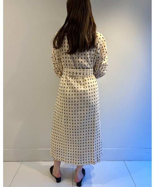 sara mallika（サラ マリカ）の「COTTON CUT JQD GATHER DRESS
