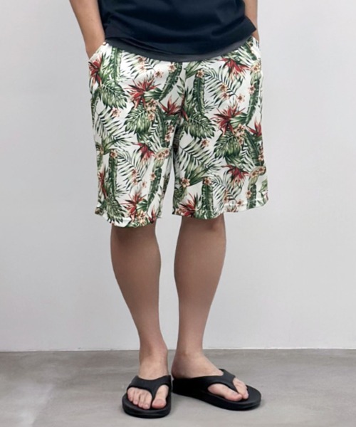 NAVY(ネイビー)の「総柄メッシュハーフパンツ(その他パンツ・メンズ・ブラック/ブルー/チャコールグレー/ホワイト系2/ホワイト系1/ネイビー・XL/L/M)」の3枚目の写真