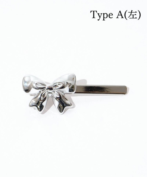 flower（フラワー）の「メタリックリボンピン（ヘアピン・レディース・ゴールド/シルバー・B/A）」の17枚目の写真