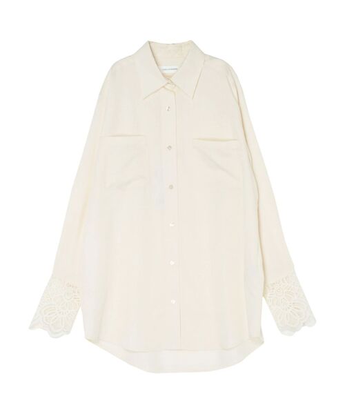 LAGUNAMOON（ラグナムーン）の「レースカフスシャツ（シャツ/ブラウス・レディース・インディゴブルー/ホワイト/ブルー・FREE）」の21枚目の写真