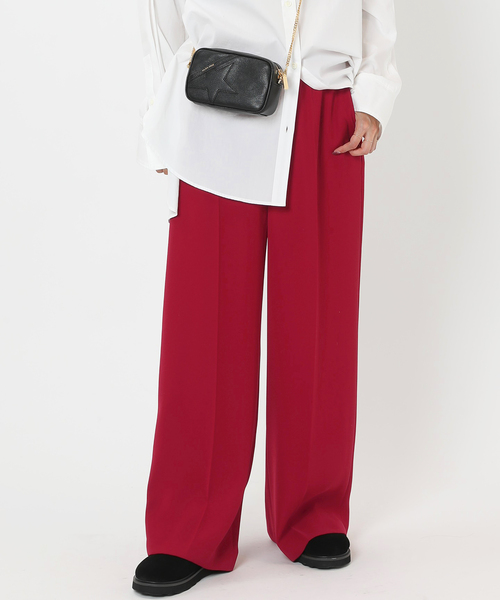 AP STUDIO（エーピーストゥディオ）の「カラーパンツ（その他パンツ・レディース・サックスブルー/レッド・38/36）」の2枚目の写真