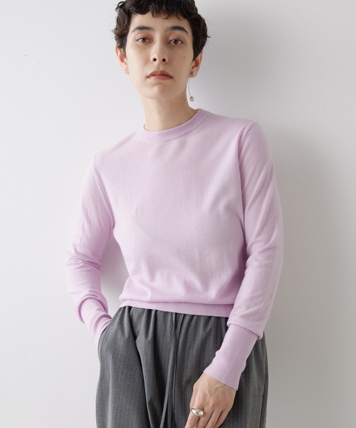 Whim Gazette（ウィムガゼット）の「ウールハイゲージプルオーバー