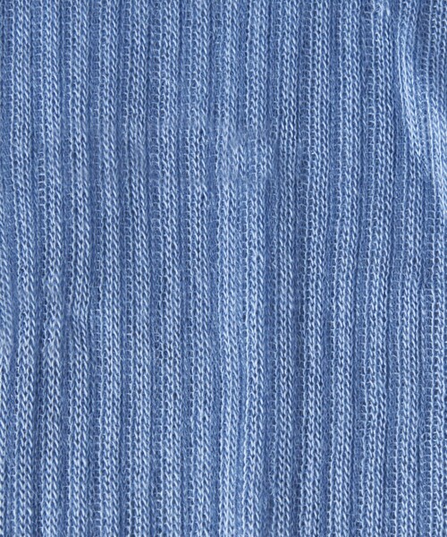 CITEN（シテン）の「＜CITEN＞ シアー リブソックス（ソックス/靴下・レディース・ライトブルー/ダークブラウン/ライトグレー・FREE）」の12枚目の写真