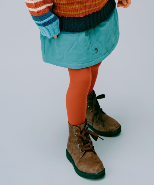 BEAMS mini(ビームスミニ)の「キルティング スカート 2024FW(90-150cm)(スカート・キッズ・ブルー系その他/レッド・90/100/110/120/130/140/150)」の7枚目の写真