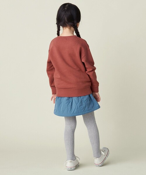 BEAMS mini(ビームスミニ)の「キルティング スカート 2024FW(90-150cm)(スカート・キッズ・ブルー系その他/レッド・90/100/110/120/130/140/150)」の12枚目の写真