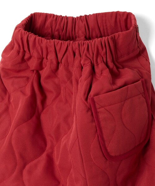 BEAMS mini(ビームスミニ)の「キルティング スカート 2024FW(90-150cm)(スカート・キッズ・ブルー系その他/レッド・90/100/110/120/130/140/150)」の15枚目の写真