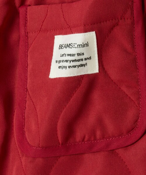 BEAMS mini(ビームスミニ)の「キルティング スカート 2024FW(90-150cm)(スカート・キッズ・ブルー系その他/レッド・90/100/110/120/130/140/150)」の20枚目の写真
