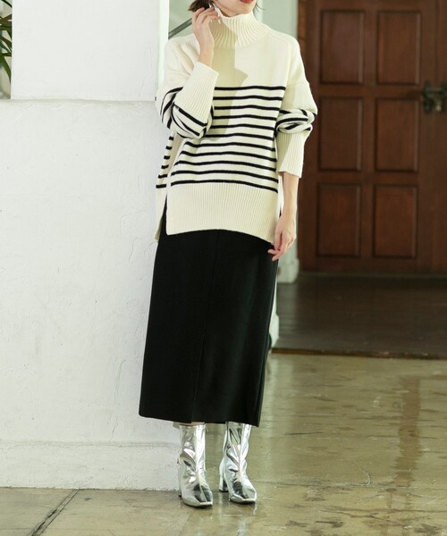 OPAQUE.CLIP(オペークドットクリップ)の「◆【抗菌防臭加工】ベーシックショートブーツ(ブーツ・レディース・オフホワイト/シルバー/ブラック/ブラウン系その他・01/02/03)」の17枚目の写真