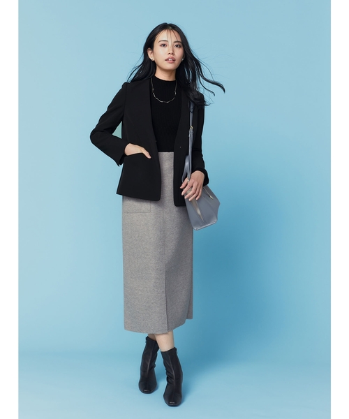 OPAQUE.CLIP(オペークドットクリップ)の「◆【抗菌防臭加工】ベーシックショートブーツ(ブーツ・レディース・オフホワイト/シルバー/ブラック/ブラウン系その他・01/02/03)」の19枚目の写真