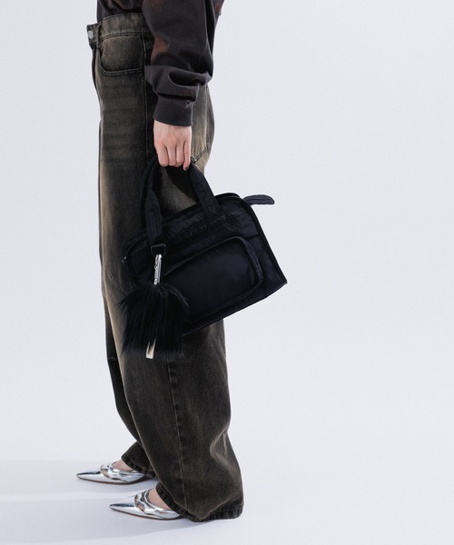 M TO R（ムウトアール）の「PUFFY NYLON BOSTON BAG（ボストンバッグ 