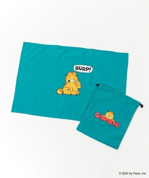 LOWRYS FARM(ローリーズファーム)の「GARFIELDランチセット 141130(ランチョンマット/テーブルウェア・キッズ・ブルー/ブラック/グリーン/ピンク/イエロー・FREE)」の10枚目の写真