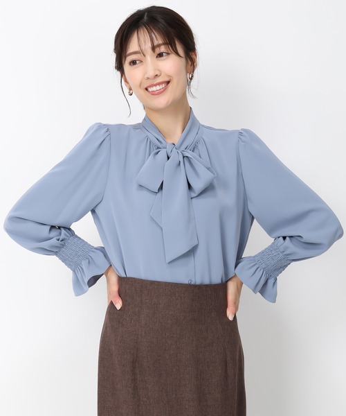 セール】ボウタイブラウス /MM438107（シャツ/ブラウス）｜MISCH MASCH