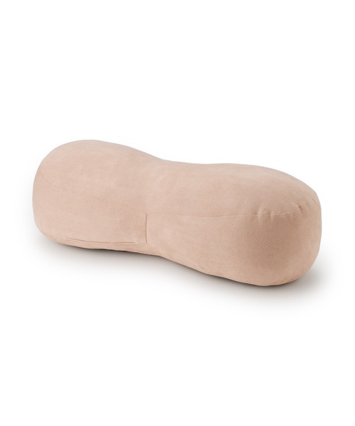 無印良品(ムジルシリョウヒン)の「背当てにもなるやわらかマルチミニクッション 49×22×15cm(クッション/クッションカバー・メンズ・サーモンピンク/ミント/チャコールグレー/ライトベージュ・FREE)」の4枚目の写真