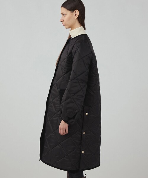 美品✨️マッキントッシュ　DULSIE EXキルティング パフスリーブ コート MACKINTOSH｜キルティング パフスリーブ ロングコート “DULSIE