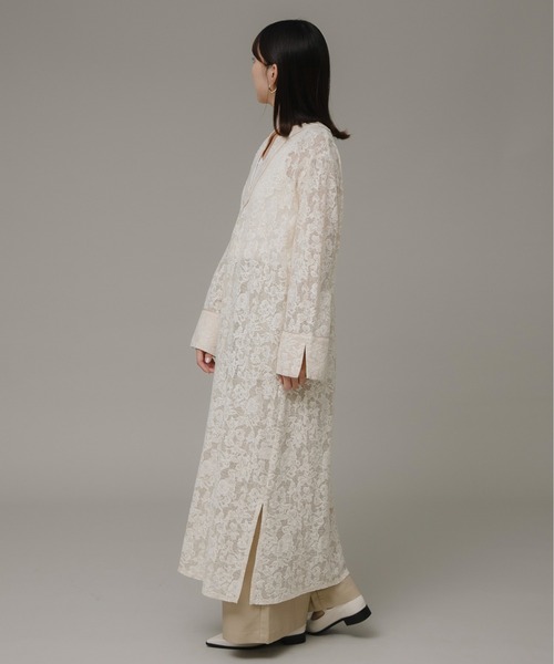 URBAN RESEARCH Sonny Label（アーバンリサーチサニーレーベル）の「レースロングワンピース（ワンピース・レディース・スミクロ/ホワイト系その他・FREE）」の10枚目の写真