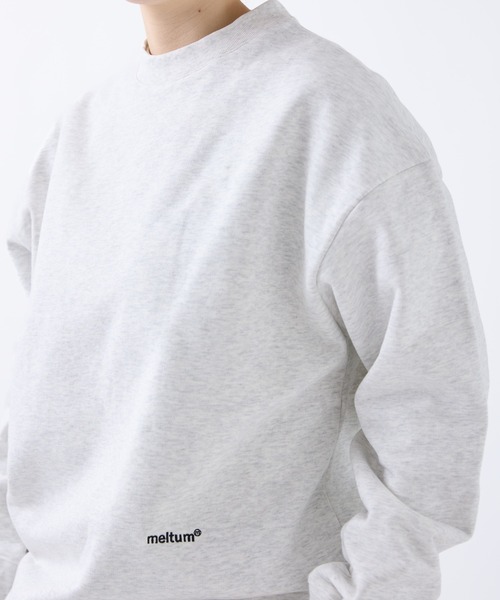 meltum（メルタム）の「US COTTON HEAVEY SWEAT CREW（スウェット・メンズ・アッシュグレー/ブラック/ネイビー/グレー・SMALL/MEDIUM/LARGE/X-LARGE）」の11枚目の写真