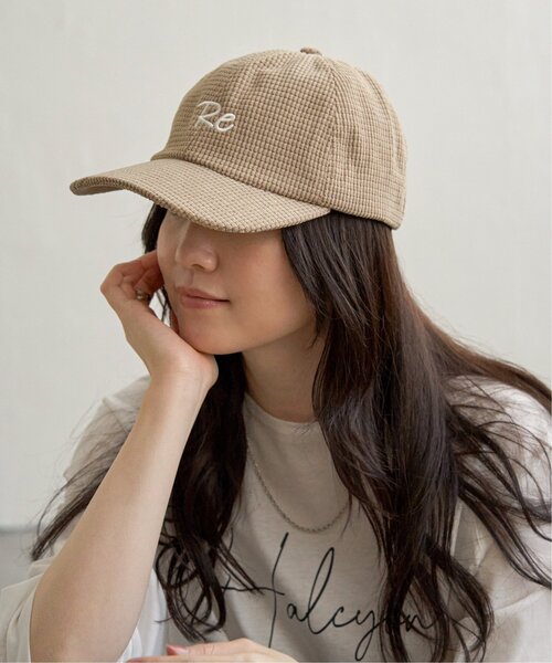 LBC（エルビーシー）の「ポコポココールロゴキャップ（キャップ・レディース・オフホワイト/グレー/グリーン/ピンク/ベージュ・FREE）」の6枚目の写真