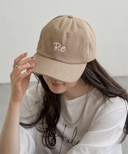 LBC（エルビーシー）の「ポコポココールロゴキャップ（キャップ・レディース・オフホワイト/グレー/グリーン/ピンク/ベージュ・FREE）」の3枚目の写真