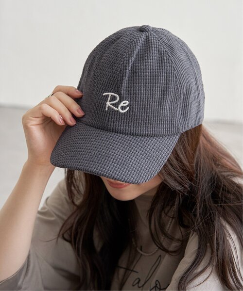 LBC（エルビーシー）の「ポコポココールロゴキャップ（キャップ・レディース・オフホワイト/グレー/グリーン/ピンク/ベージュ・FREE）」の2枚目の写真