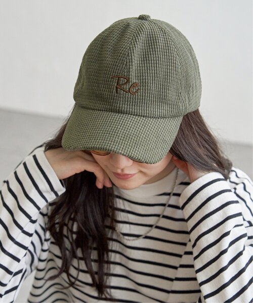 LBC（エルビーシー）の「ポコポココールロゴキャップ（キャップ・レディース・オフホワイト/グレー/グリーン/ピンク/ベージュ・FREE）」の4枚目の写真
