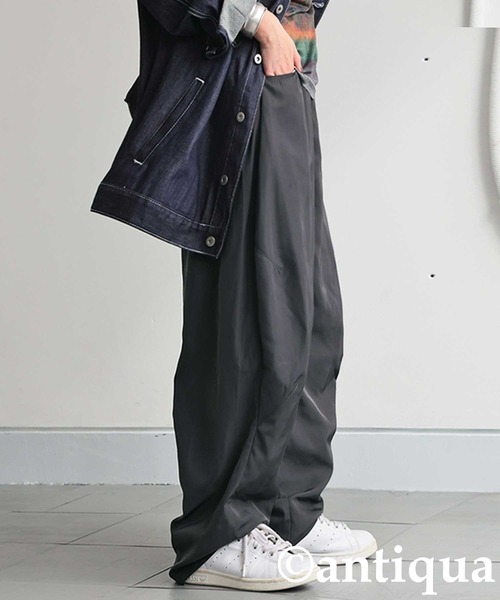 antiqua（アンティカ）の「タックパンツ（その他パンツ・レディース・カーキ/ブラック/グレー・R/P）」の13枚目の写真
