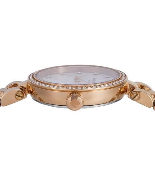 kate spade new york（ケイトスペード ニューヨーク）の「ケイト・スペード 腕時計 レディース アナログ ステンレス KSW1845（アナログ腕時計・レディース・ピンクゴールド・FREE）」の3枚目の写真