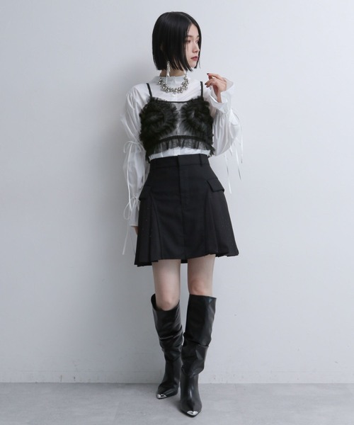 HARE（ハレ）の「【WEB/一部店舗限定】2Pチュールビスチェ＊2WAY