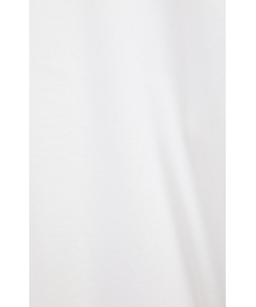 CLANE(クラネ)の「SHOULDER CUT TOPS(Tシャツ/カットソー・レディース・ホワイト/ブラック・1/2)」の10枚目の写真