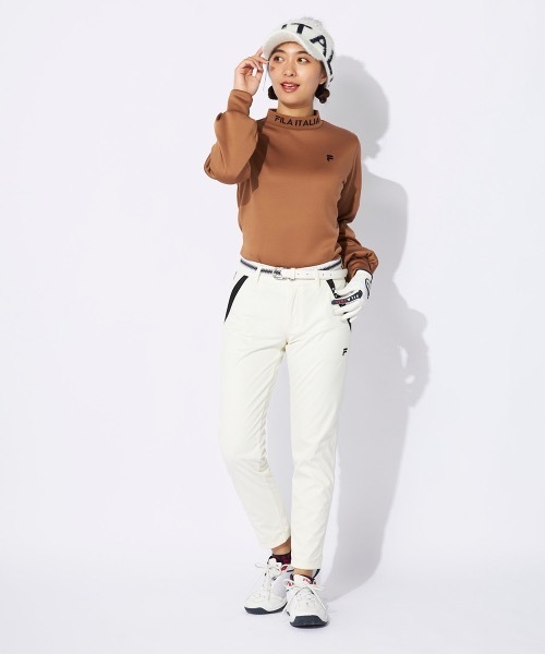 【FILA GOLF/フィラゴルフ】レディース蓄熱ボンディングパンツ ジョガーパンツ ゴルフ（その他パンツ）｜FILA GOLF（フィラゴルフ ）