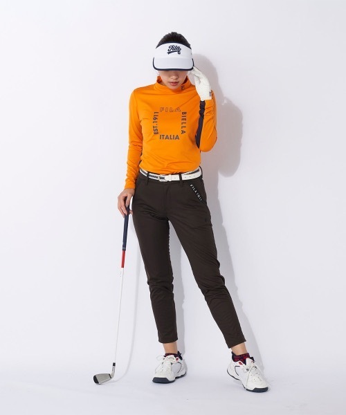 【FILA GOLF/フィラゴルフ】レディース蓄熱ボンディングパンツ ジョガーパンツ ゴルフ（その他パンツ）｜FILA GOLF（フィラゴルフ ）