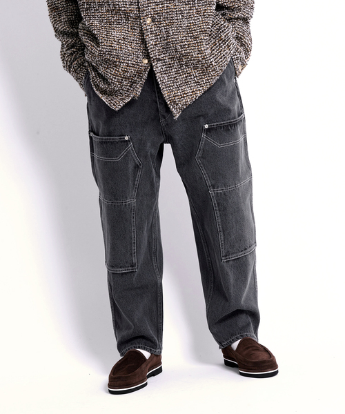 パンツ bal LOOSE FIT DENIM WORK PANT BLACK bal LOOSE FIT DENIM WORK PANT BLACK 通販 商品ページ octavia