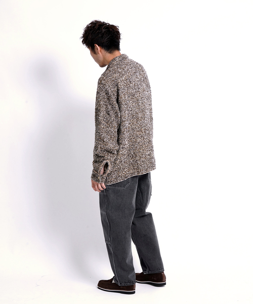 bal(バル)の「【BAL / バル】LOOSE FIT DENIM WORK PANT(デニムパンツ・メンズ・ブラック/ネイビー・1/2)」の8枚目の写真