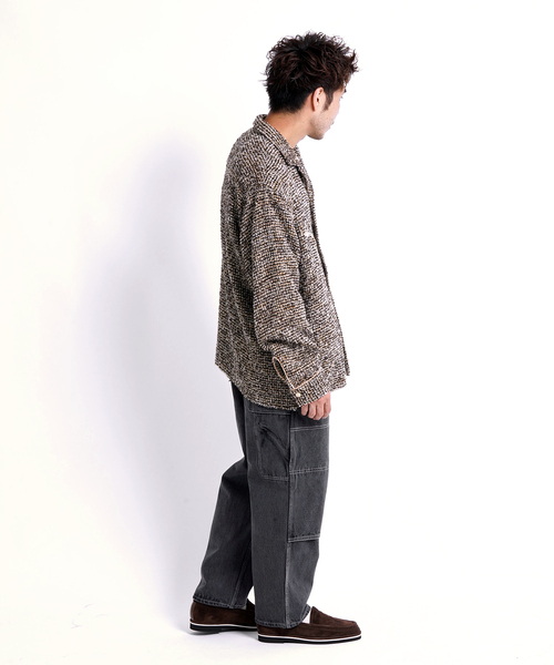 bal(バル)の「【BAL / バル】LOOSE FIT DENIM WORK PANT(デニムパンツ・メンズ・ブラック/ネイビー・1/2)」の10枚目の写真